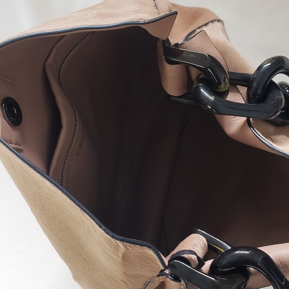 Haircalf Large Saddle Handbag - Picture 9 of 9